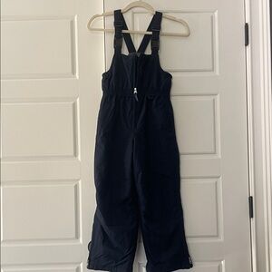 Lands' End KIDS Navy Snow Bib Overalls